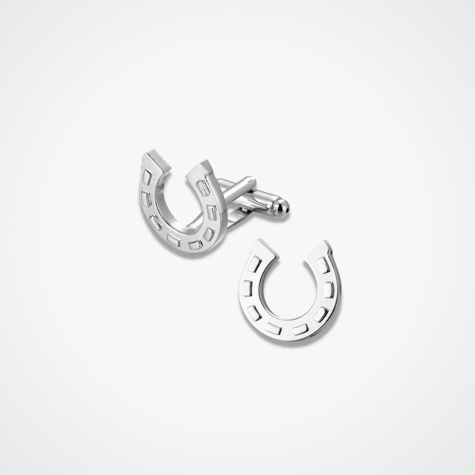Horseshoe Cufflinks Silver