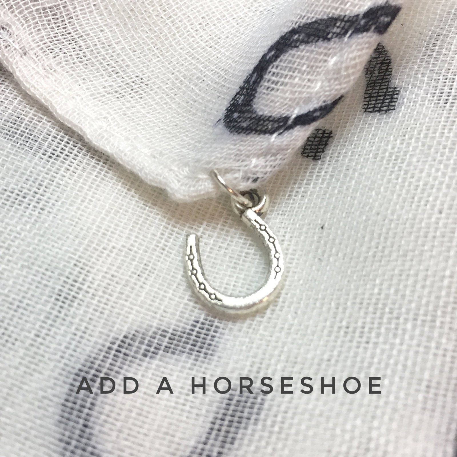 Horseshoe Scarf Green