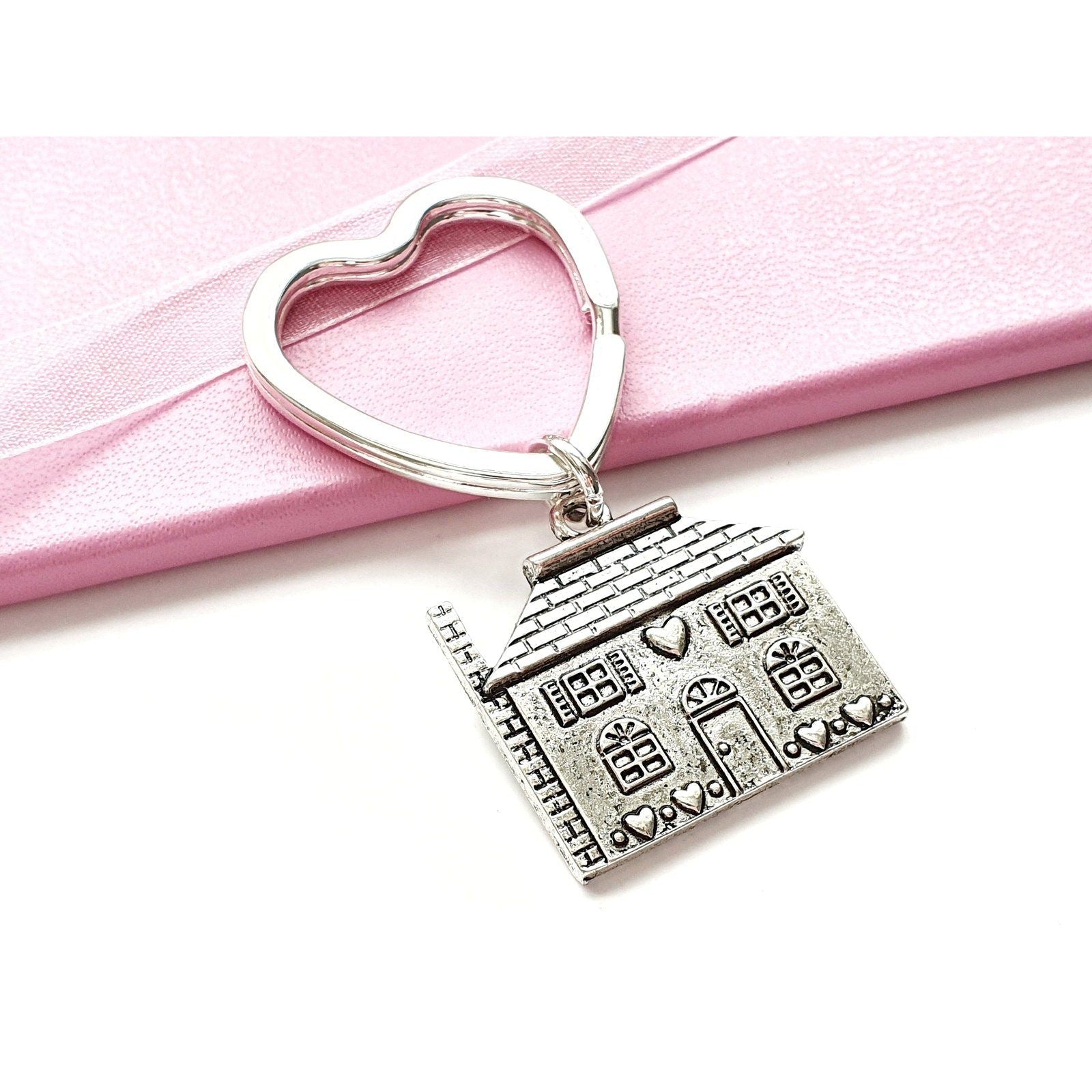 House Keyring Silver