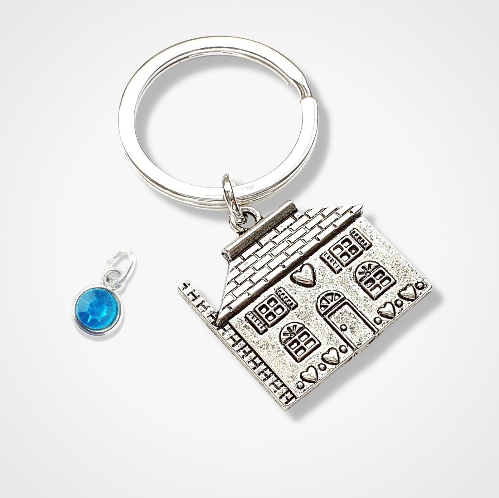 House Keyring Silver