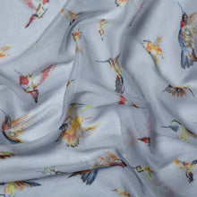 Load image into Gallery viewer, Hummingbird Scarf Grey
