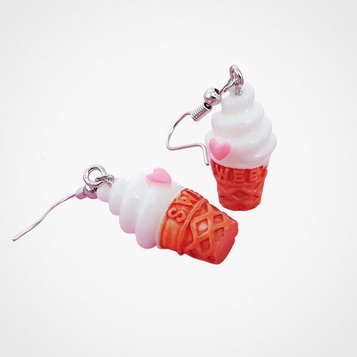Ice cream Cone Earrings Resin