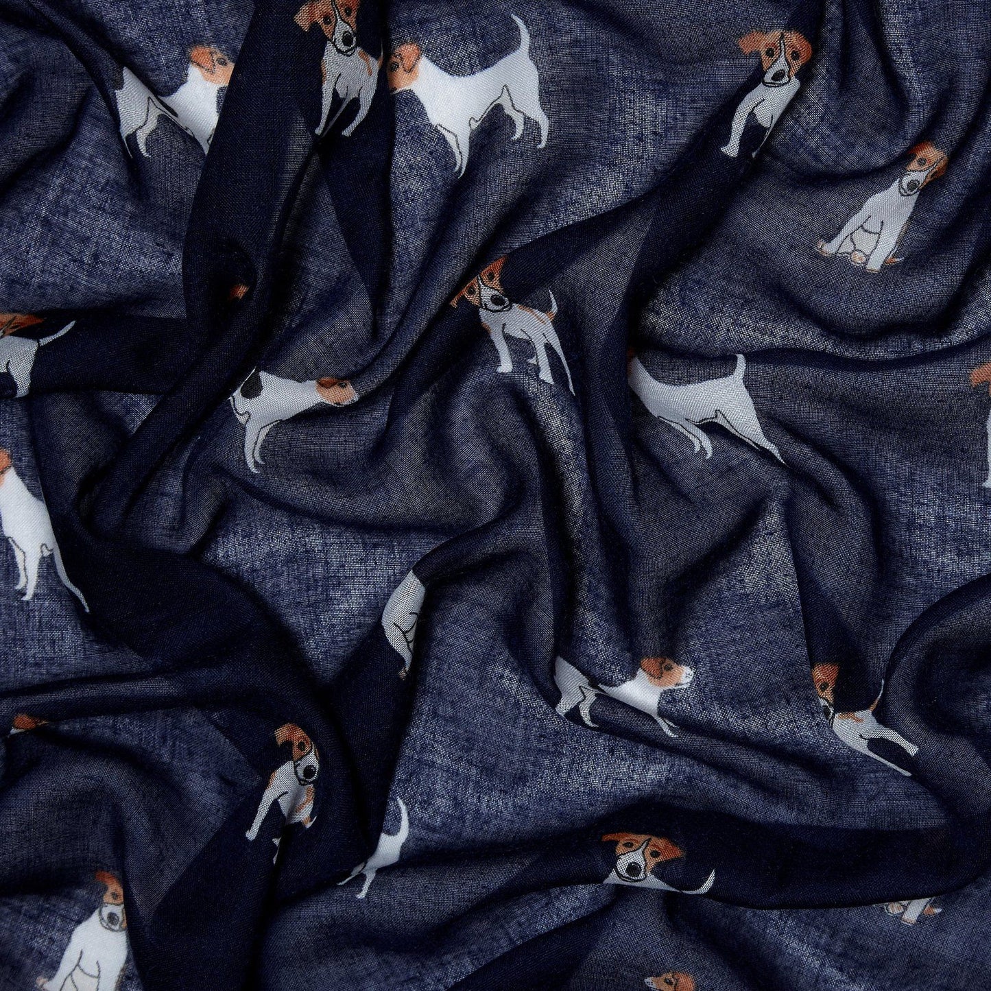 Jack Russell Dog Scarf Blue