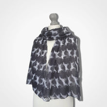 Load image into Gallery viewer, Labrador Scarf Charcoal
