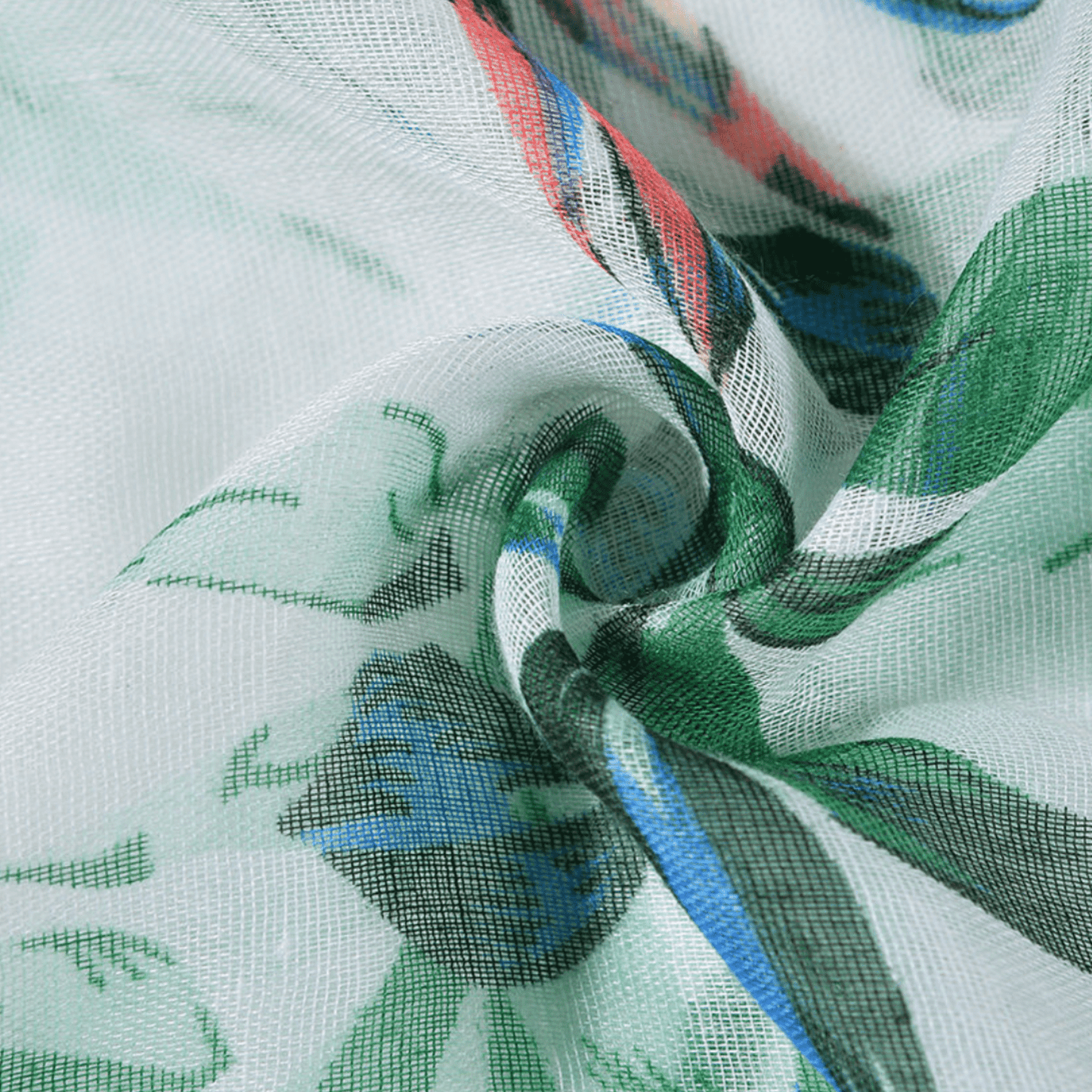 Leafy Scarf Green