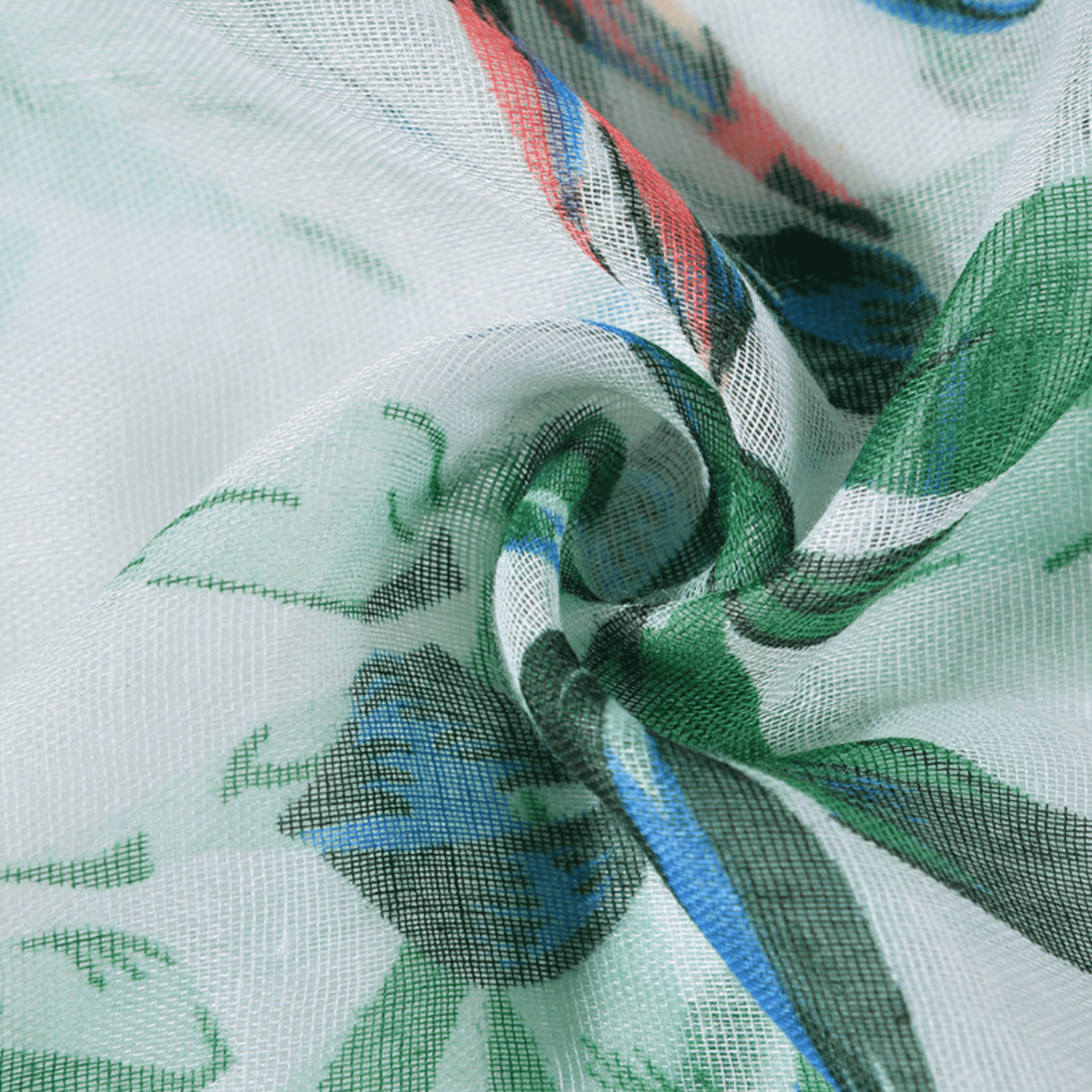 Leafy Scarf Green