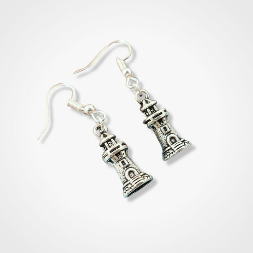 Lighthouse Earrings Silver