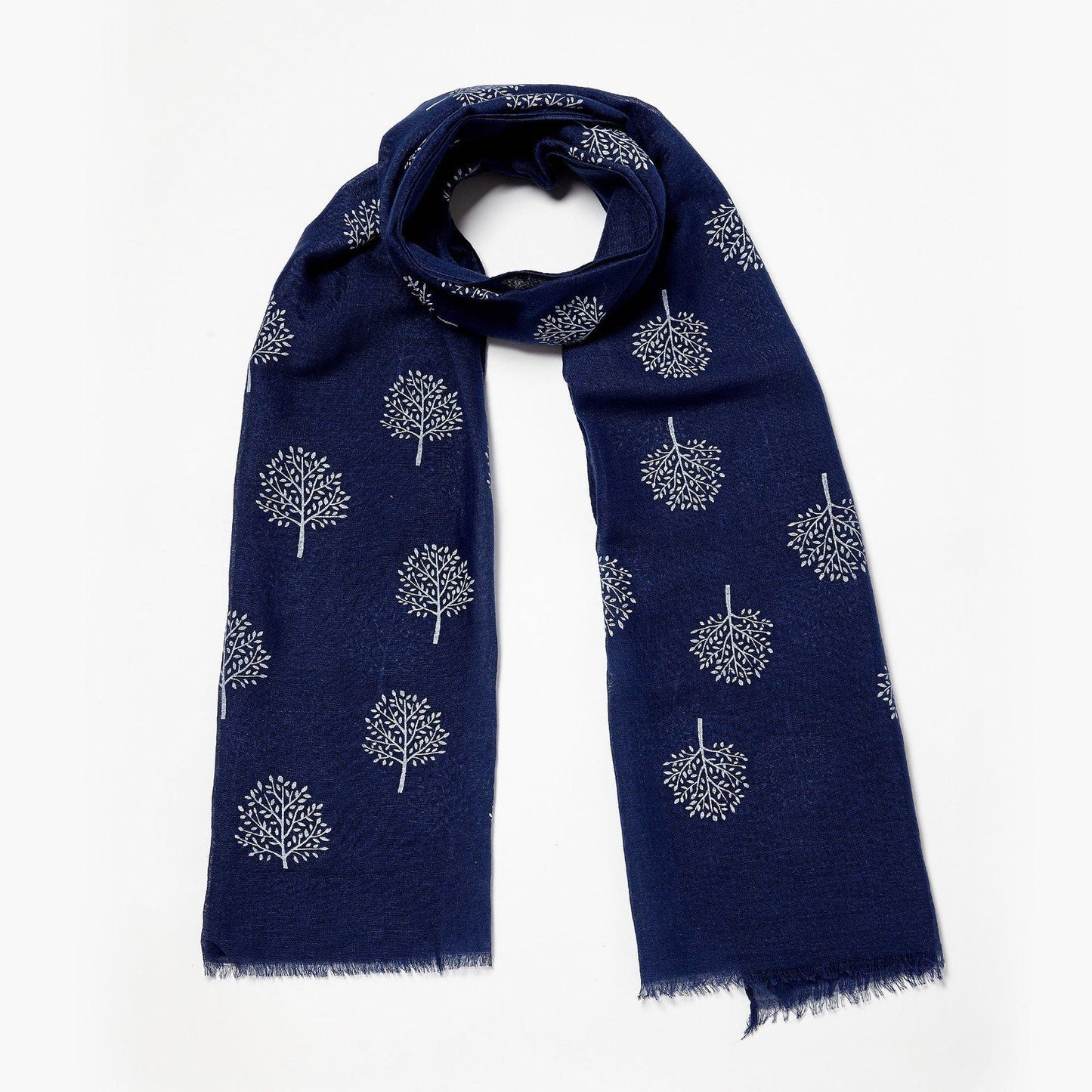 Mulberry Tree Scarf Dark Blue