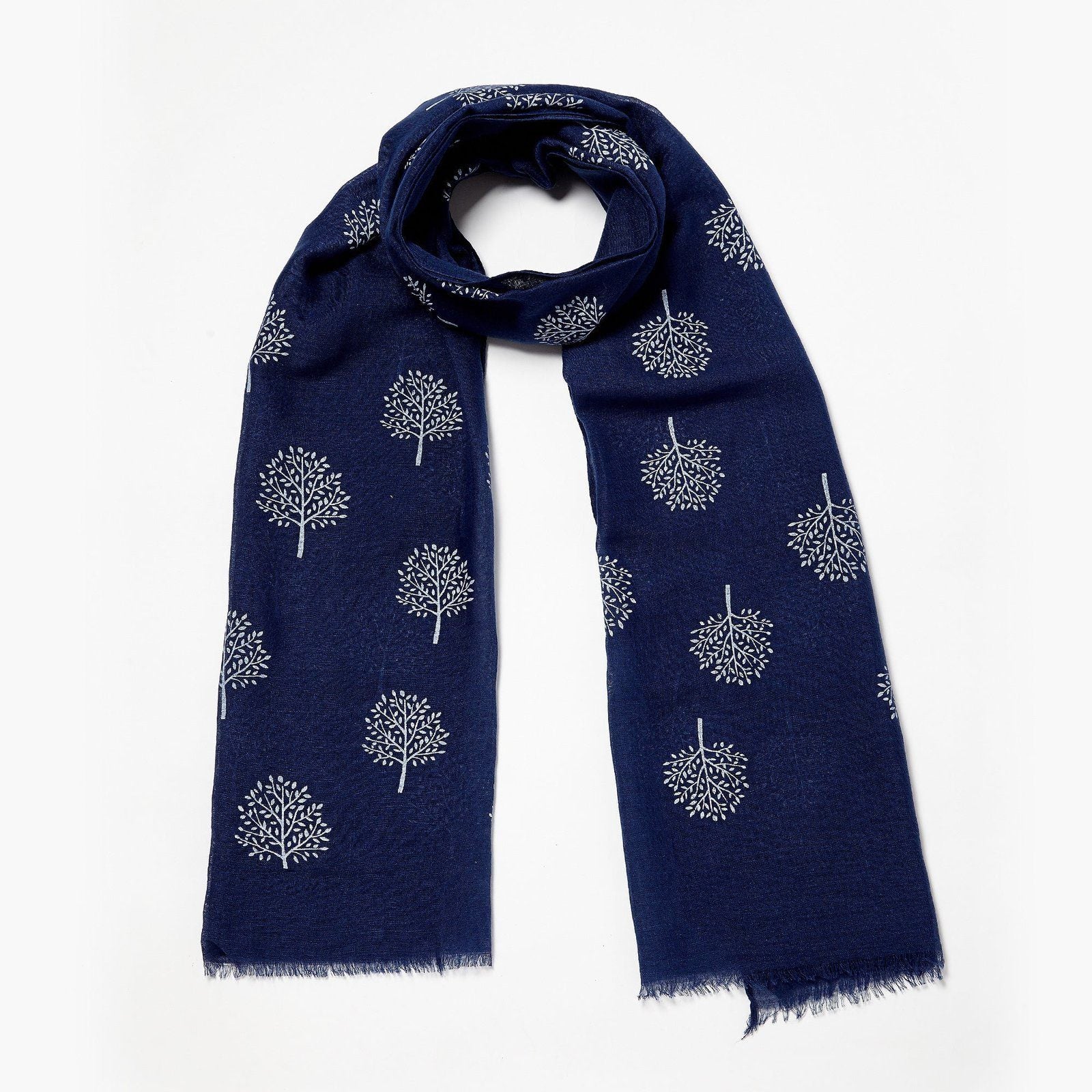 Mulberry Tree Scarf Dark Blue