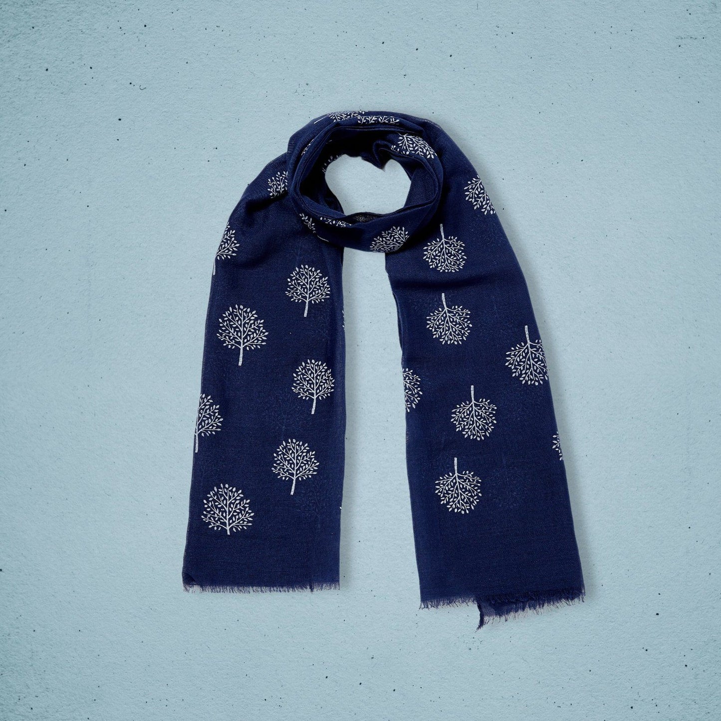 Mulberry Tree Scarf Dark Blue