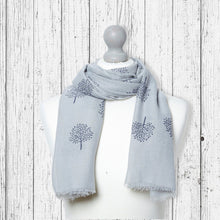 Load image into Gallery viewer, Mulberry Tree Scarf Grey
