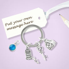 Load image into Gallery viewer, New Home Keyring Silver
