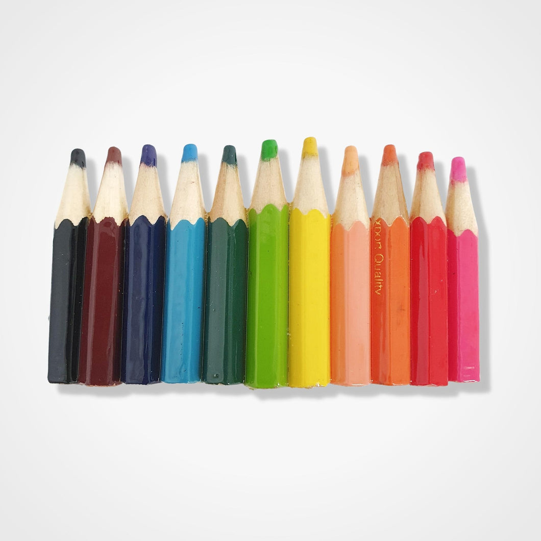 Pencils Hair Clip - Rainbow
