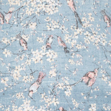 Load image into Gallery viewer, Persian Bird Scarf Slate Blue
