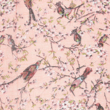 Load image into Gallery viewer, Persian Birds Scarf Rose
