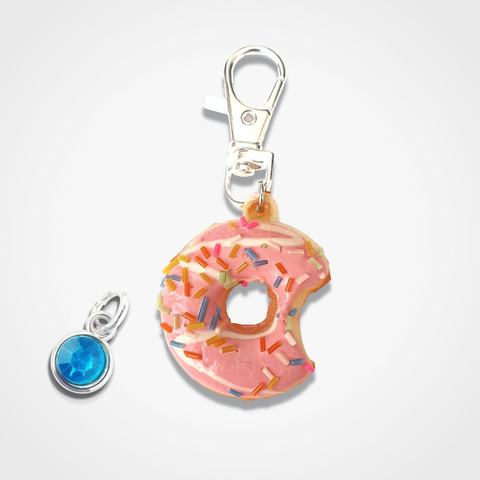 Pink Doughnut Bag Clip