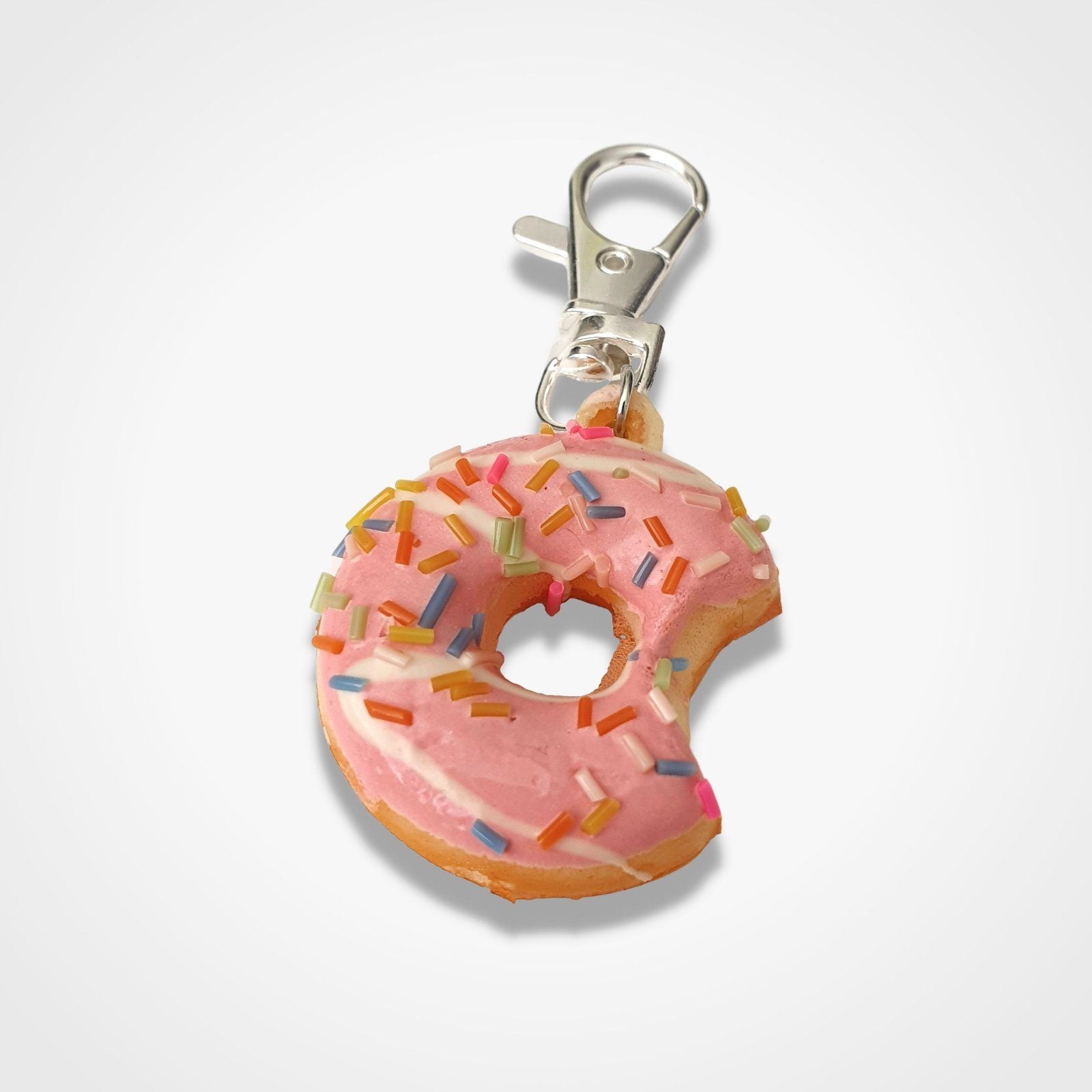 Pink Doughnut Bag Clip