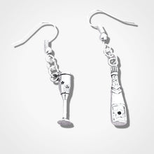 Load image into Gallery viewer, Prosecco Earrings Silver
