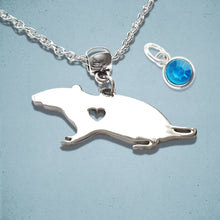 Load image into Gallery viewer, Rat Necklace Silver
