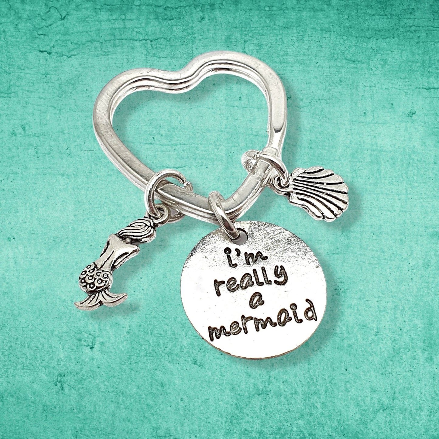 Really Mermaid Keyring Silver