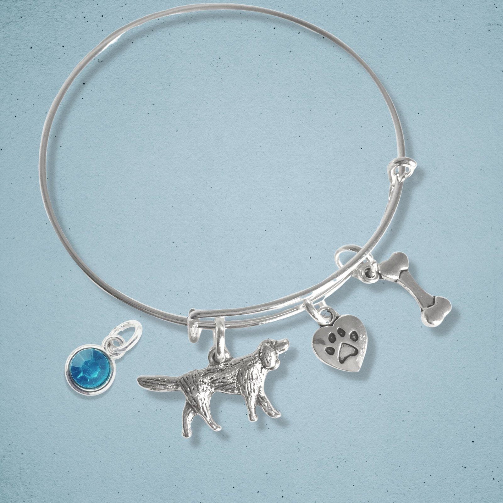 Retriever Bangle Silver