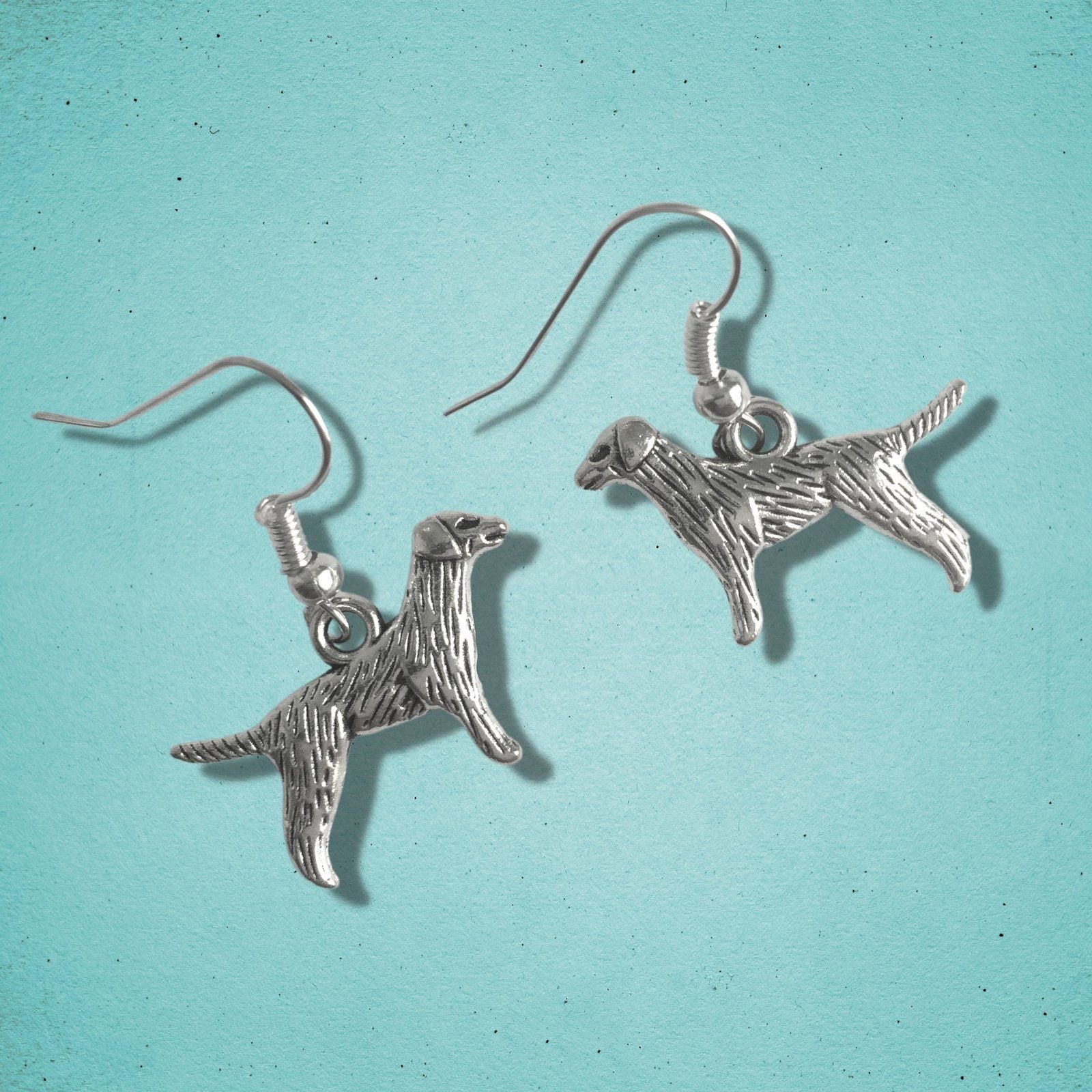 Retriever Earrings Silver