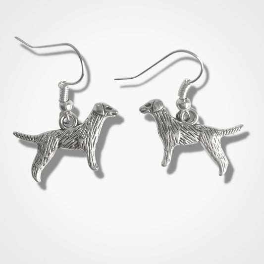 Retriever Earrings Silver