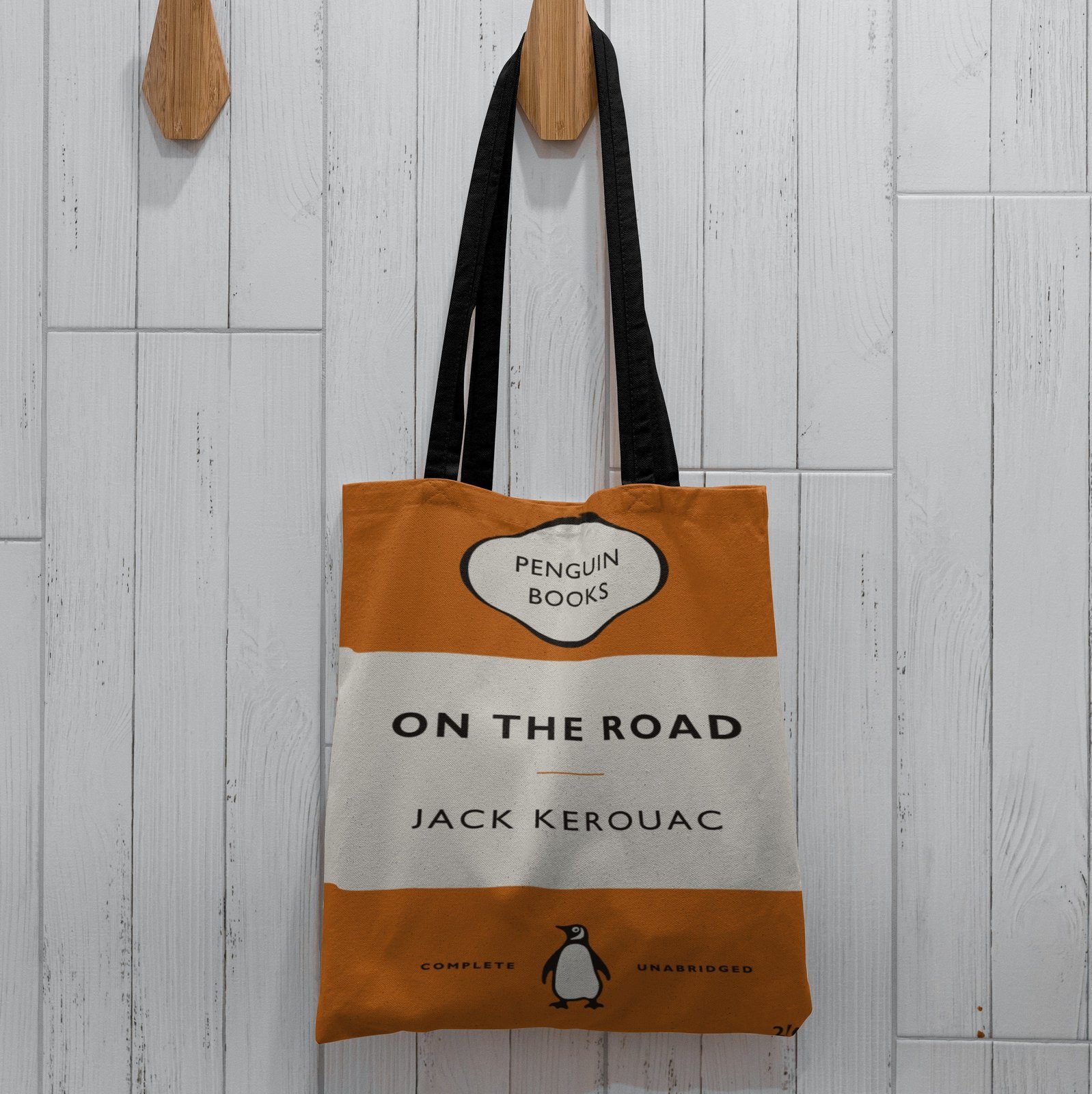 Road Tote Bag Orange