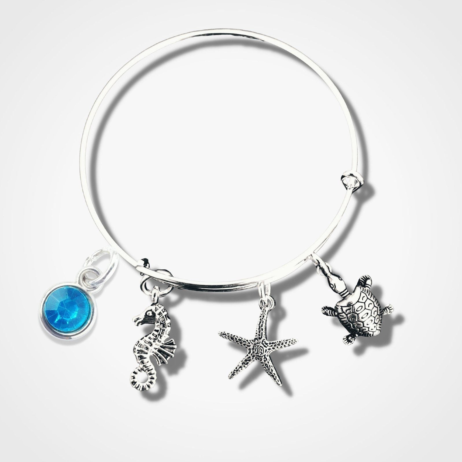 Sea Turtle Bangle Silver Juliet English