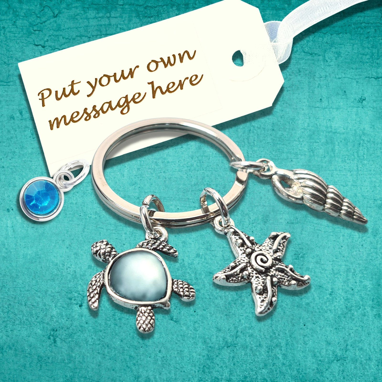 Turtle keyring discount