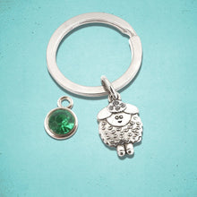Load image into Gallery viewer, Sheep Keyring Silver
