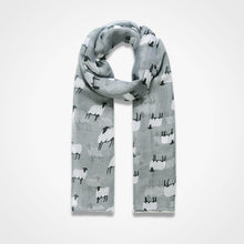 Load image into Gallery viewer, Sheep Scarf Grey
