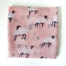 Load image into Gallery viewer, Sheep Scarf Light Pink
