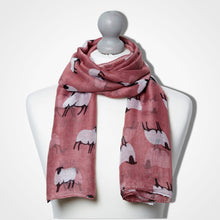 Load image into Gallery viewer, Sheep Scarf Pink
