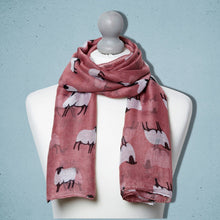 Load image into Gallery viewer, Sheep Scarf Pink
