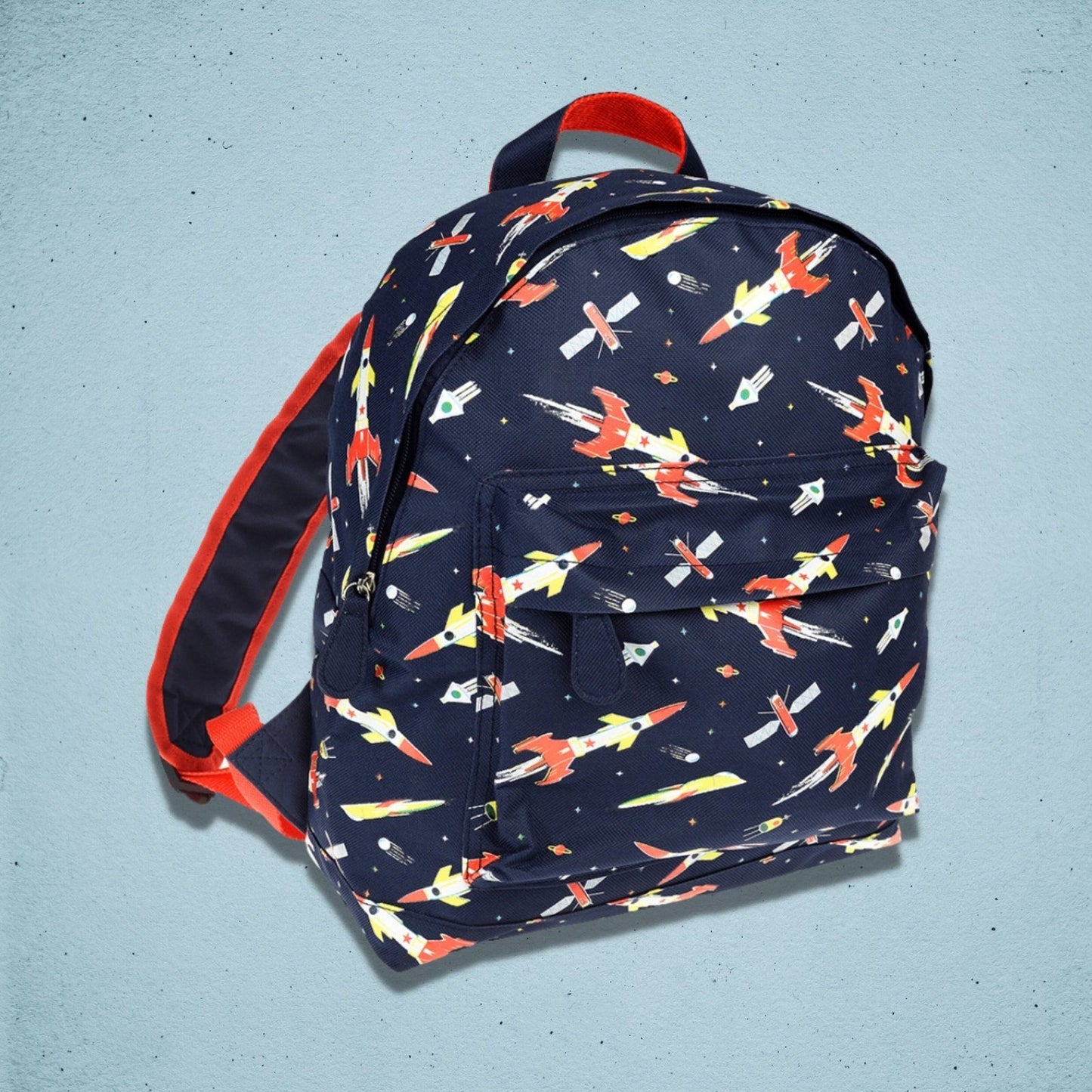 Space Age Children Backpack Blue