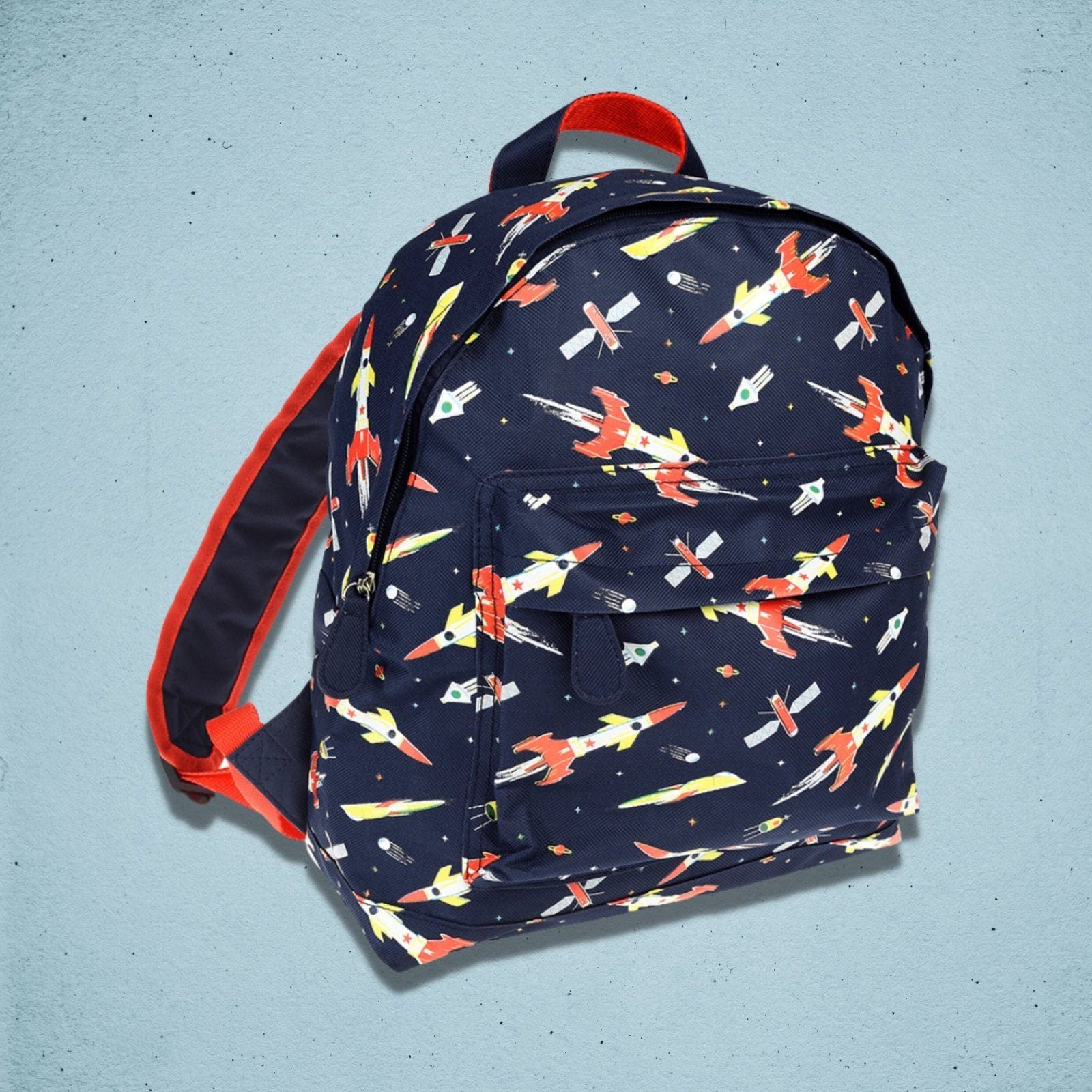 Space Age Children Backpack Blue