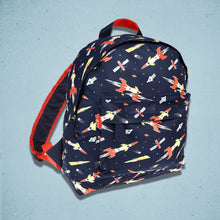 Load image into Gallery viewer, Space Age Children Backpack Blue
