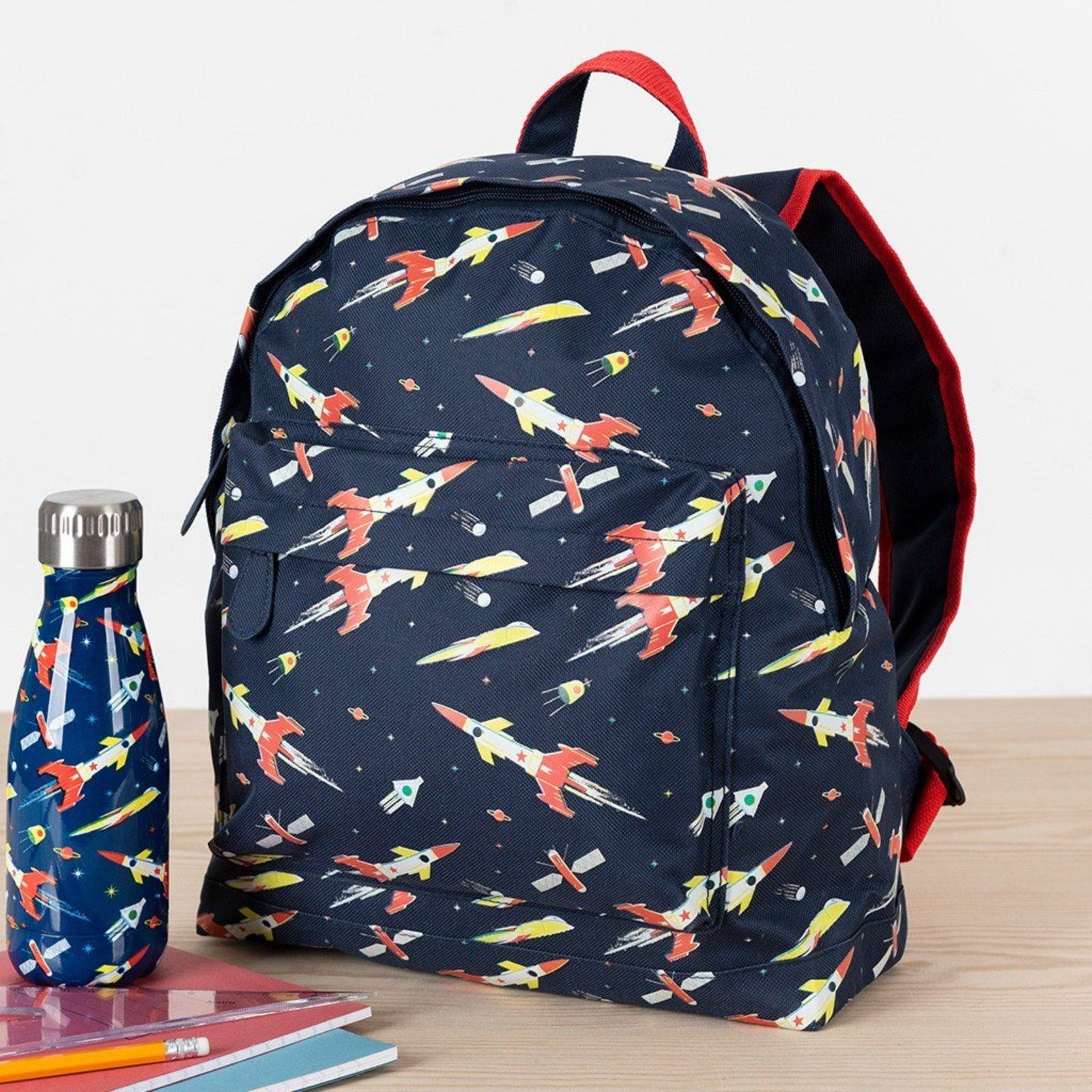 Space Age Children Backpack Blue