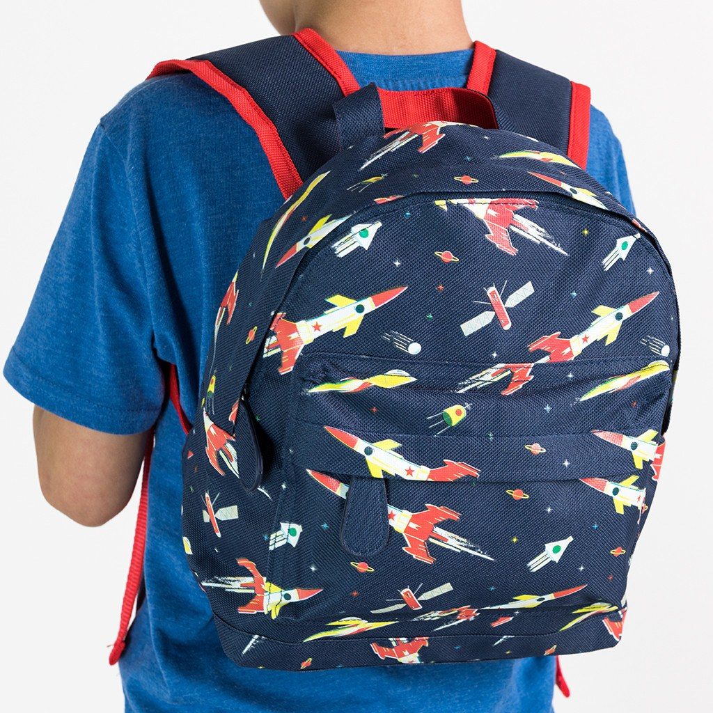 Space Age Mini Backpack Blue