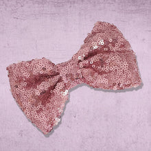 Load image into Gallery viewer, Sparkly Dog Bow Tie Pink
