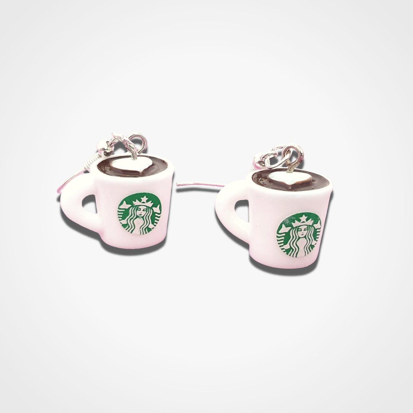 Starbucks Coffee Cup Earrings Resin
