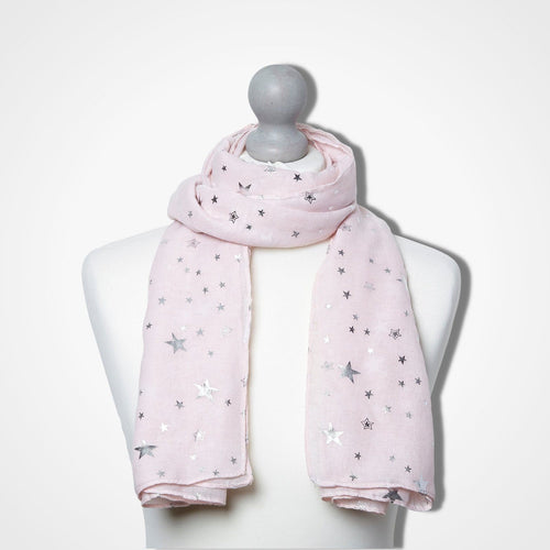 Starry Scarf Pink