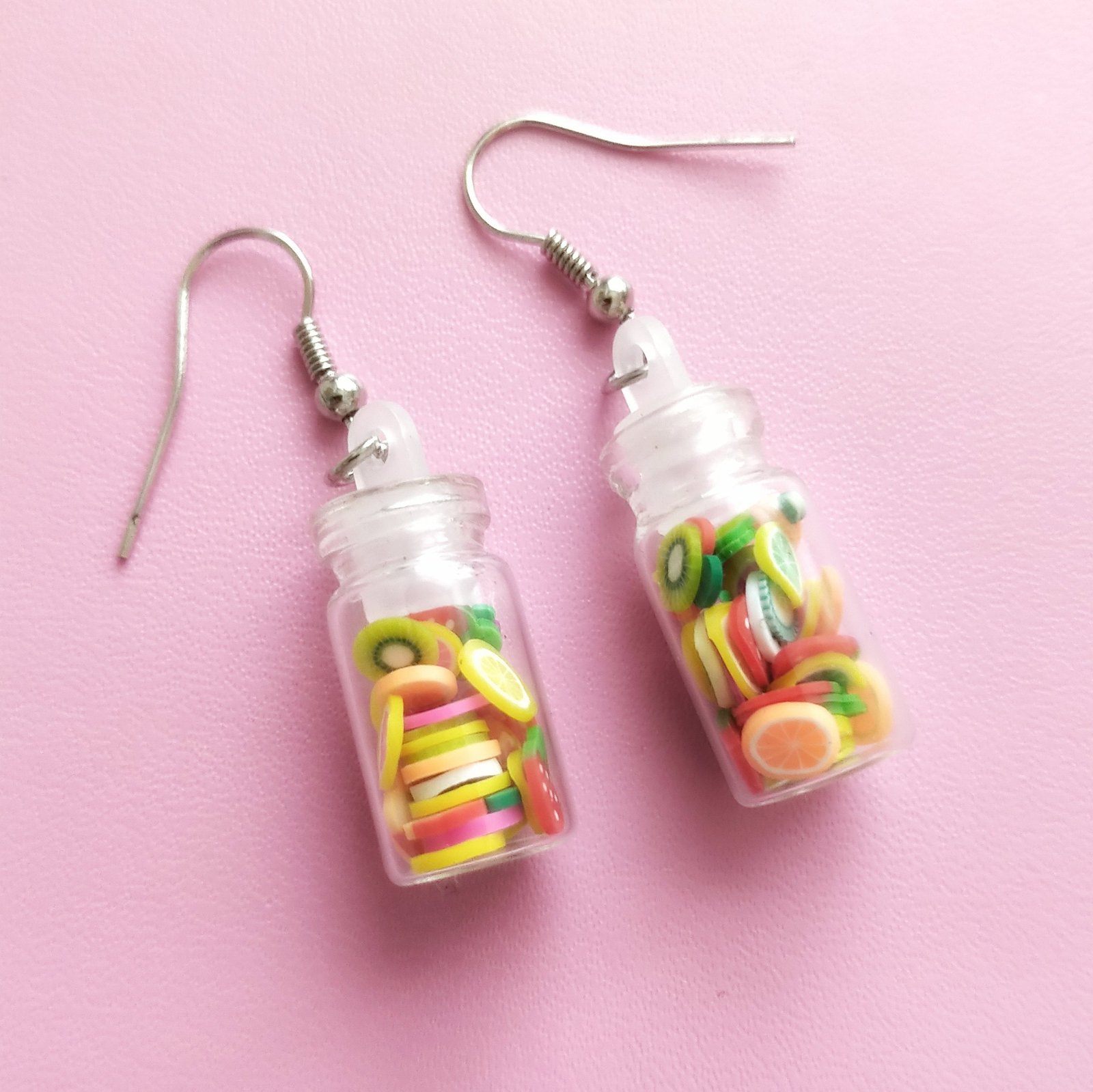 Sweet Jar Earrings Silver
