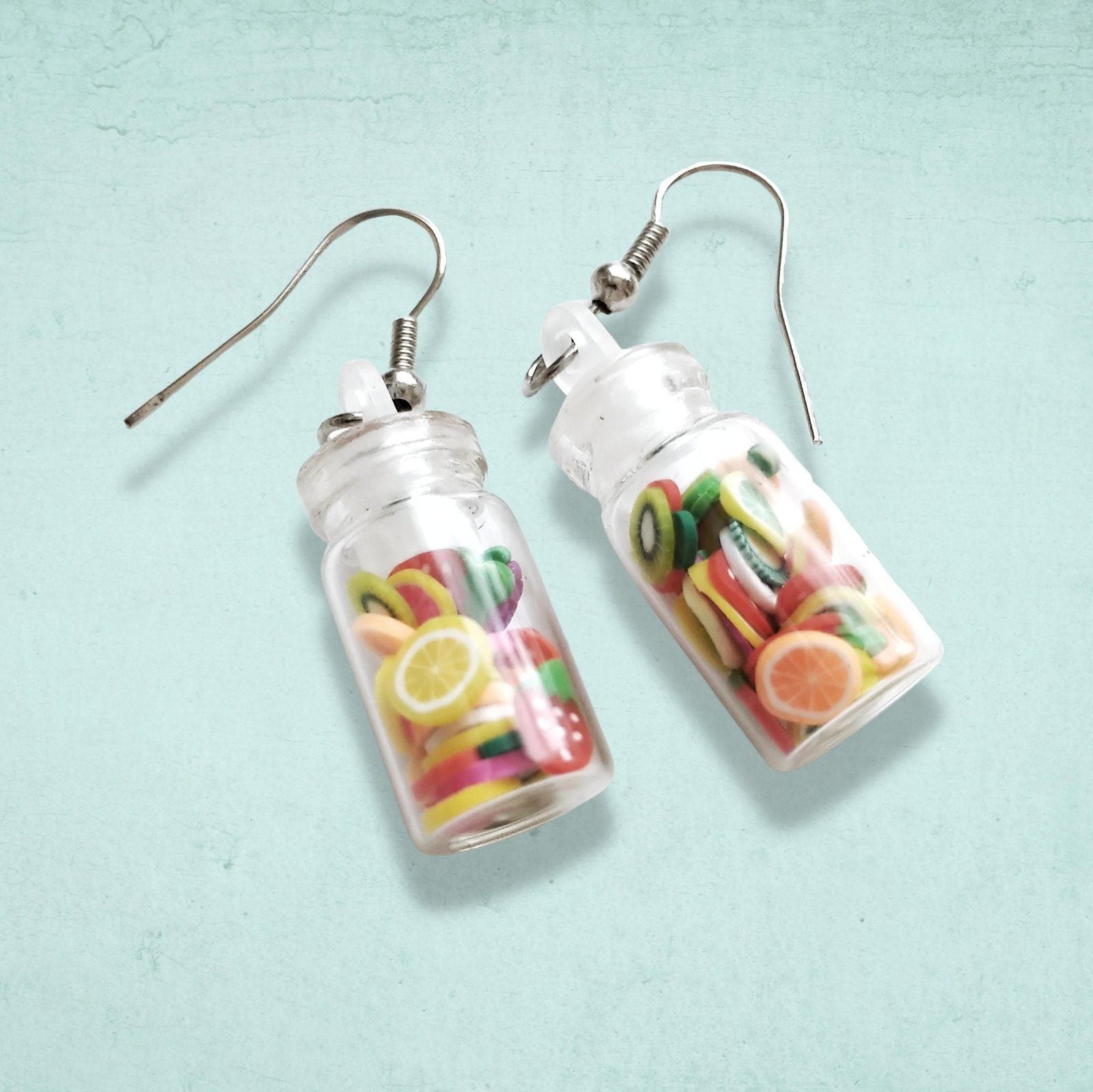 Sweet Jar Earrings Silver