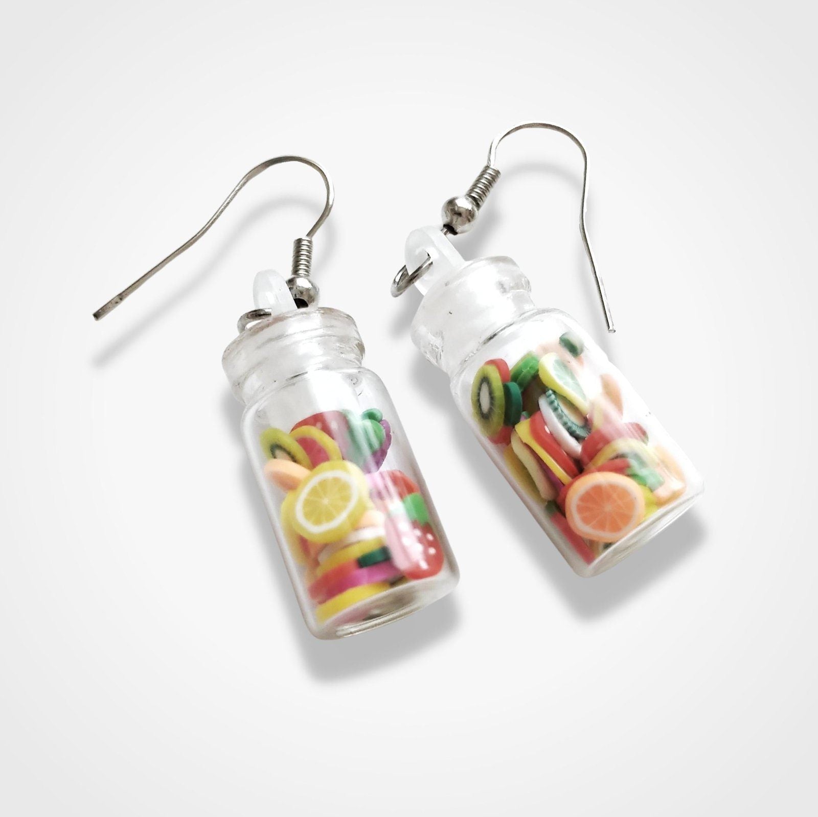 Sweet Jar Earrings Silver