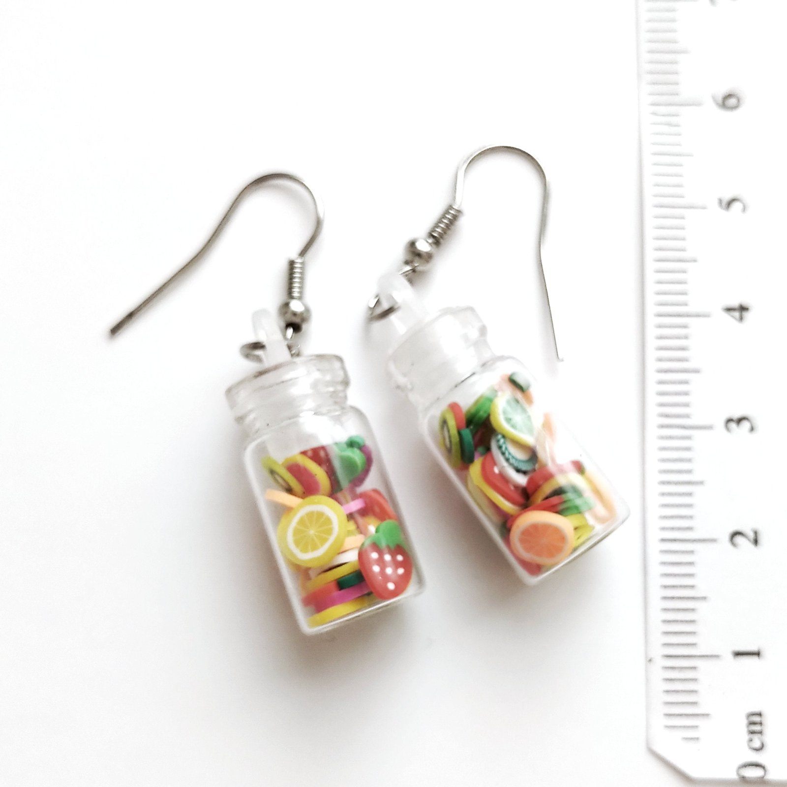 Sweet Jar Earrings Silver