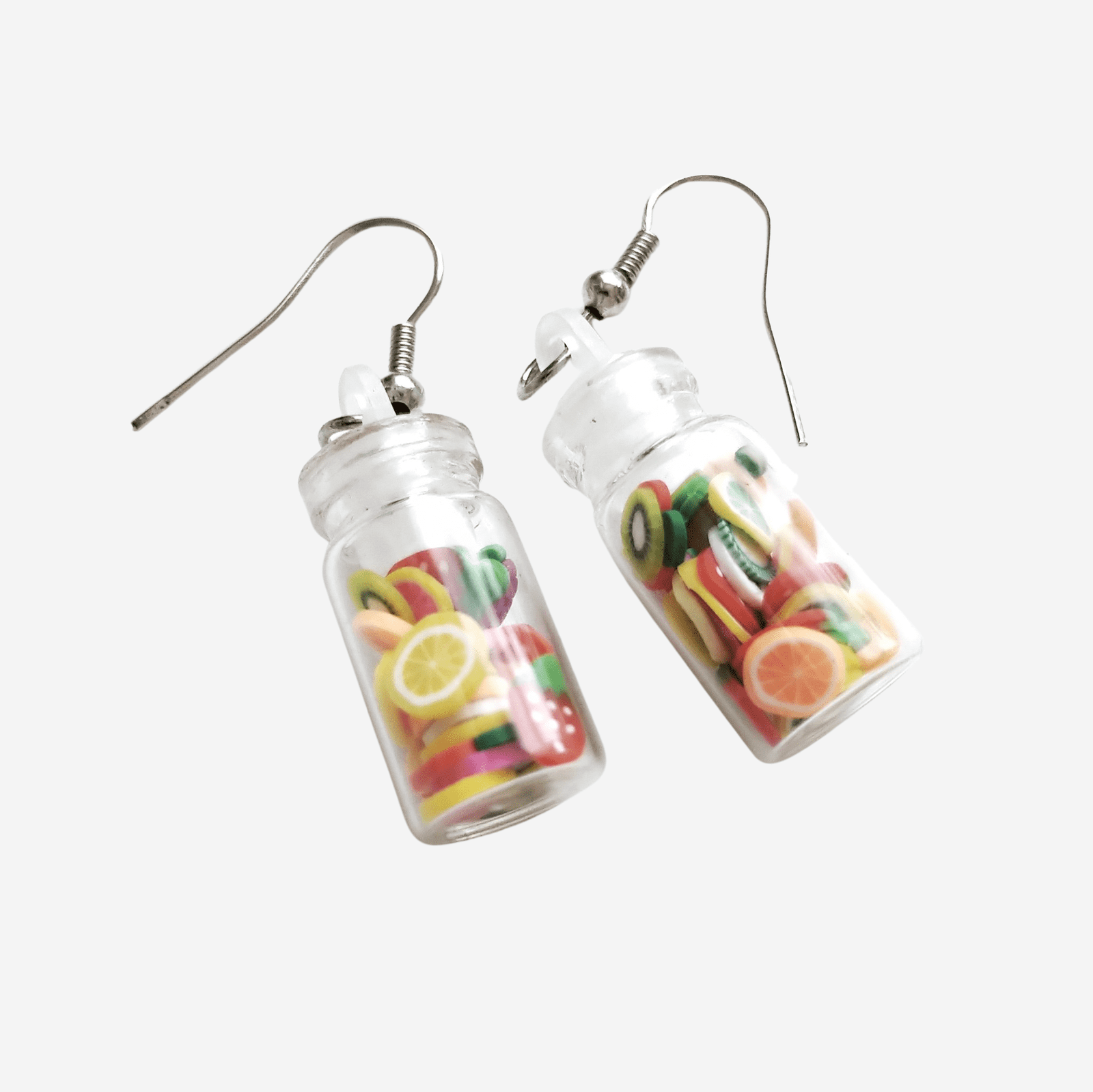 Sweet Jar Earrings Silver