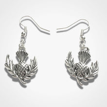 Load image into Gallery viewer, Thistle Earrings Silver
