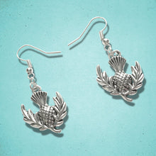 Load image into Gallery viewer, Thistle Earrings Silver
